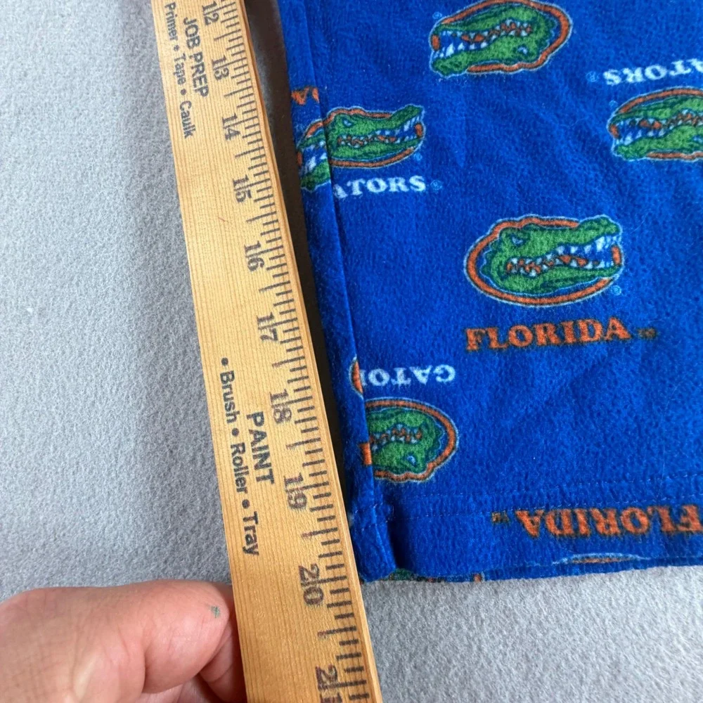 Florida Gators Gen2 Pajama Pants Kids Size 8 Blue Fleece All Over Print NCAA PJs